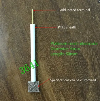 

Platinum net electrode, platinum auxiliary electrode, platinum contrast electrode, purity 99.99%, specification 10x15mm.