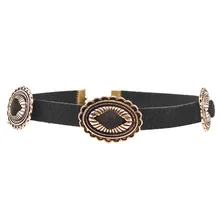 2016 Vintage Black Velvet Choker Necklace Women Flower Chokers Necklace Bohemian Chocker Boho ketting Collier ras de cou