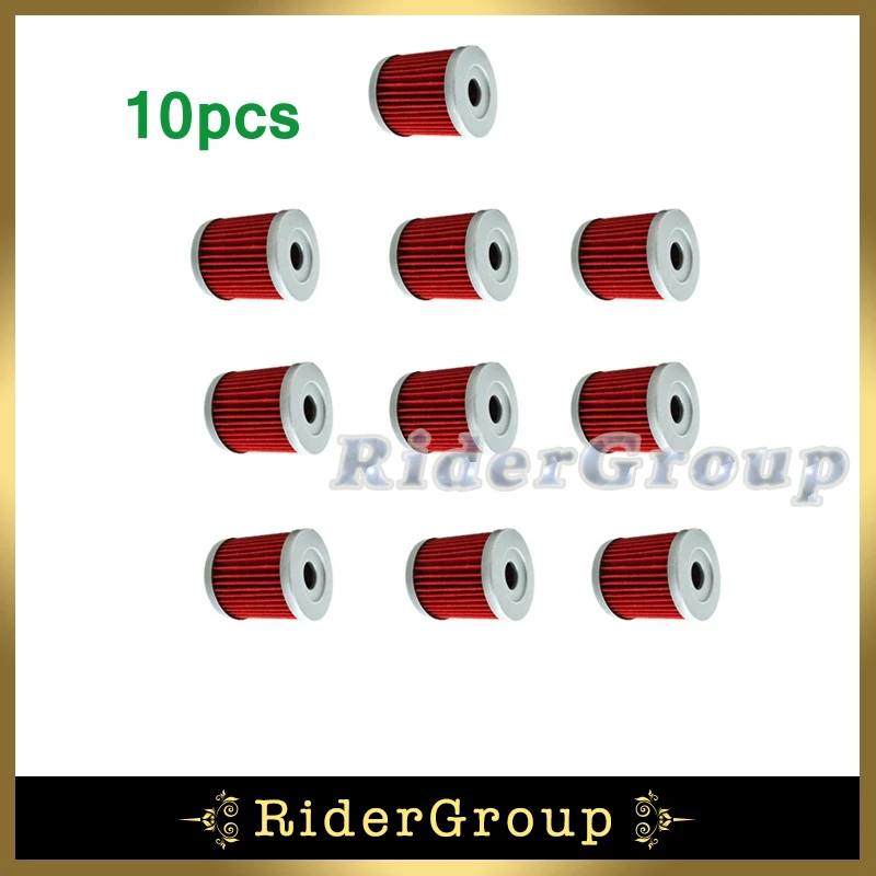 10x Fuel Oil Filter Replace HF139 KN139 For ARCTIC CAT TS DVX400 2006