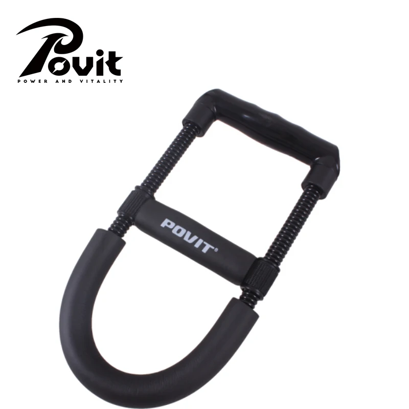 

POVIT Power Wrist Fitness Equipment Adjustable Steel Spring Arm Wrist Exerciser Wrist Force Device Hand Gripper Training Tool