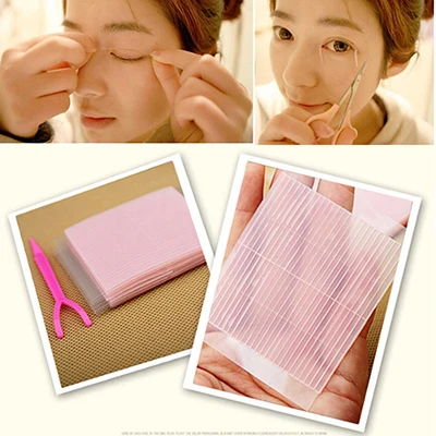 

52Pcs/26Pair Invisible Fiber Double Side Adhesive Eyelid Stickers Technical Eye Tapes