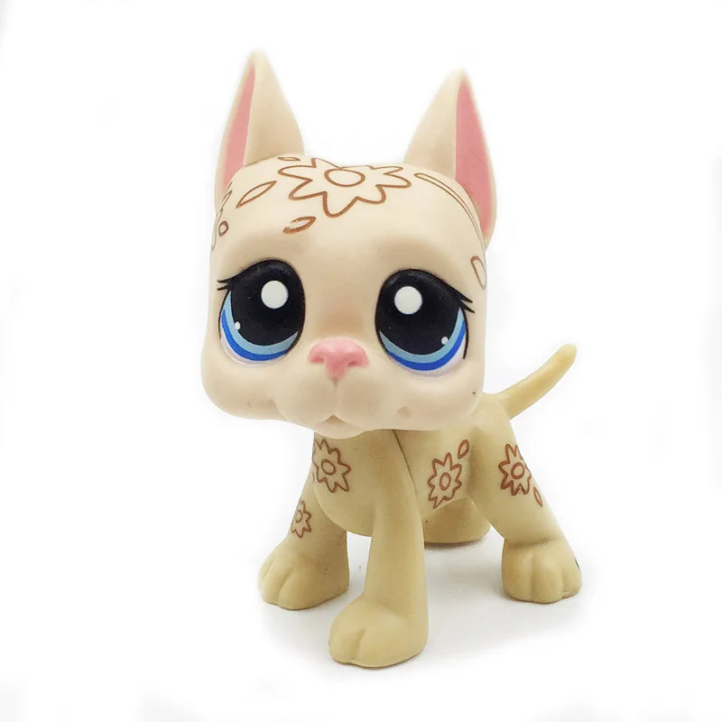 2Pcs Littlest Pet Shop LPS Cat Kitten & fox animals pet mini figure cute toys 