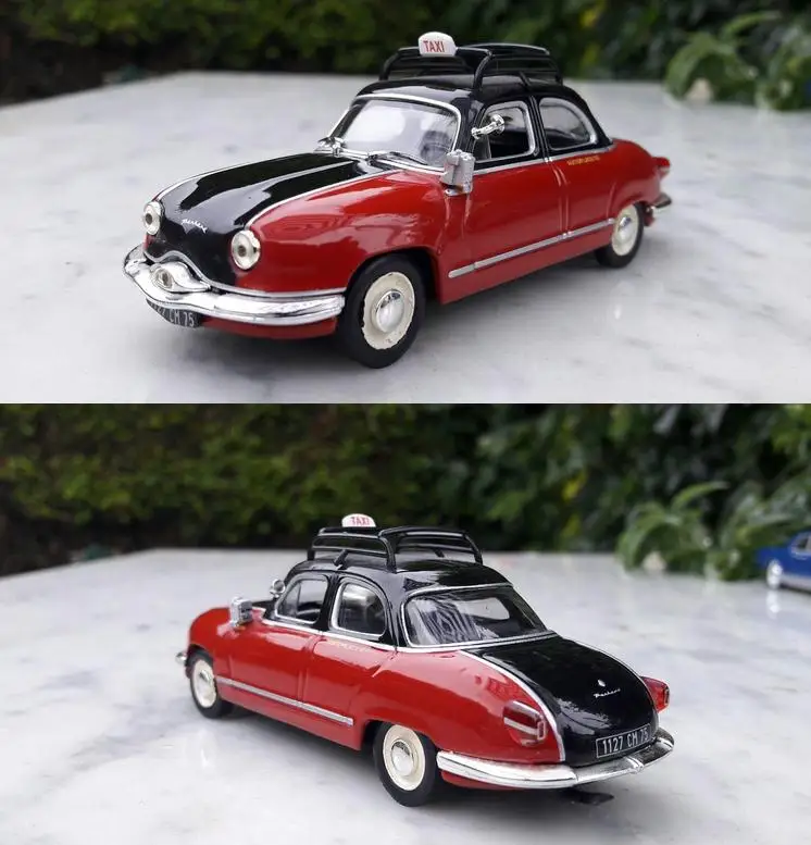 

High simulation Panhard Dyna Z Paris TAXI model,1:43 alloy car toys, ,metal castings,collection toy vehicles,free shipping