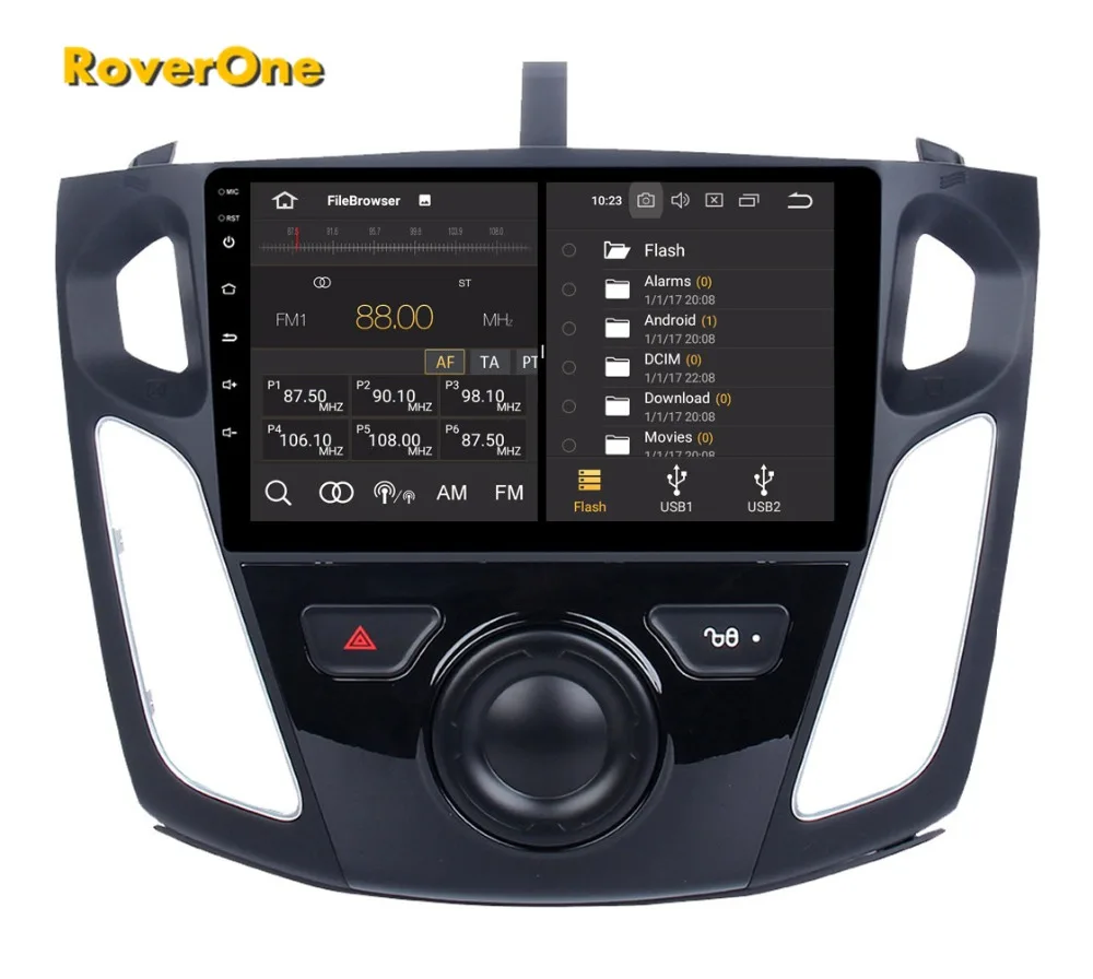 Perfect Android 9.0 Car Multimedia Player For Ford For Focus 3 2012 2013 2014 Autoradio Bluetooth Radio Stereo GPS Navigation Head Unit 10