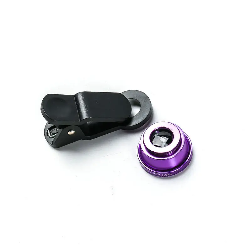 Mobile Phone Universal 3 in 1 Wide Angle Macro Fisheye Lens For Universal Smartphone Kit with Clip Lenses Fish Eye