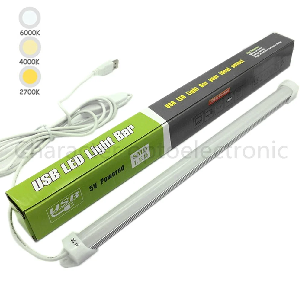 

DC 5V 3528 LED chip lamp dimming LED / color temperature Bianguang / light / warm natural light / white light lamp 350MM/520MM