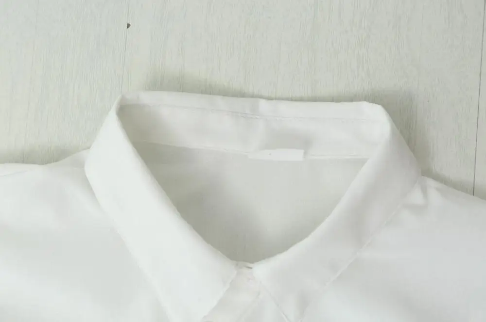 Новая женская рубашка с хлопком и пуговицами для беременных, белая, синяя, Цветочная, с воротником-стойкой, нестандартная Свободная блузка