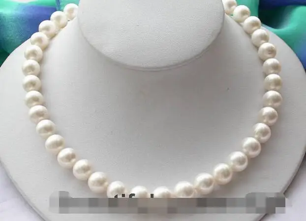 

song voge gem nanJ1668 round white freshwater pearl necklace