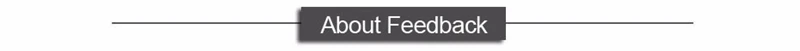 about feedback