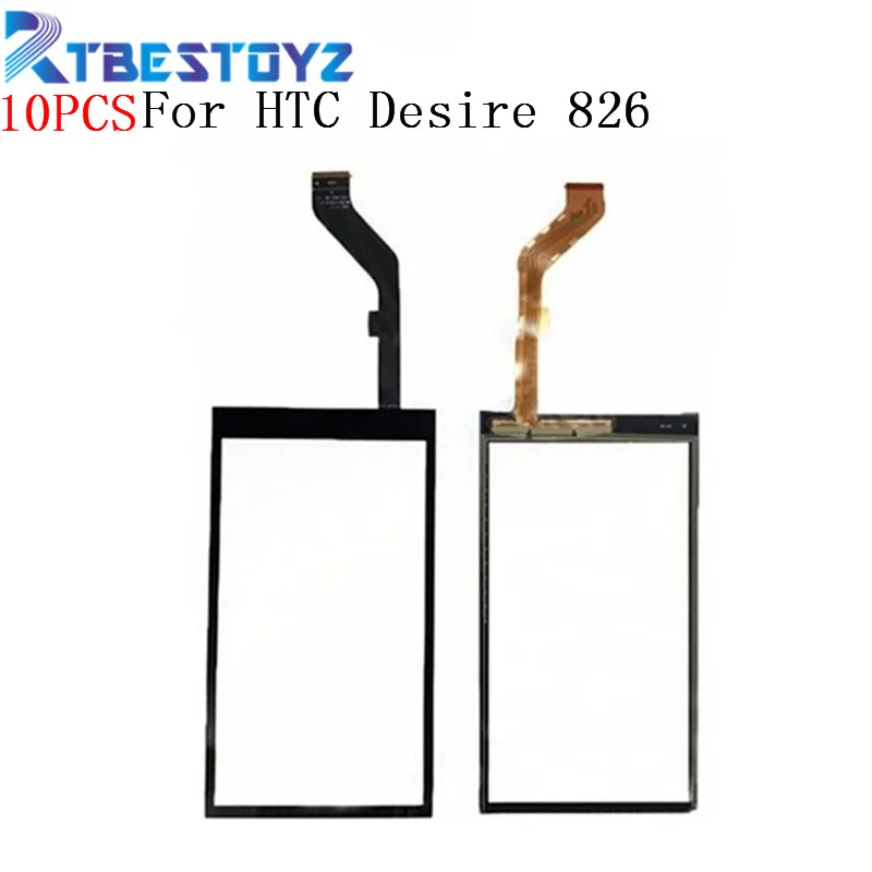 

10PCS/Lot 5.5'' Touch Panel Touchscreen For HTC Desire 826 D826 Touch Screen Digitizer Front Glass Sensor Replacement Parts