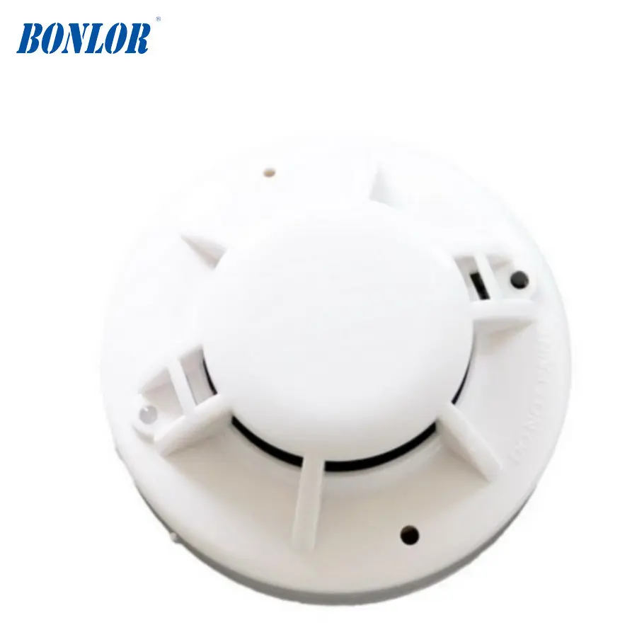 BONLOR wired smoke and heat combined detector sensor use for fire control smoke and heat in one detector