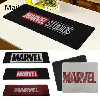 

MaiYaCa Top Quality MARVEL LOGO gamer play mats Mousepad Free Shipping Large Mouse Pad Keyboards Mat
