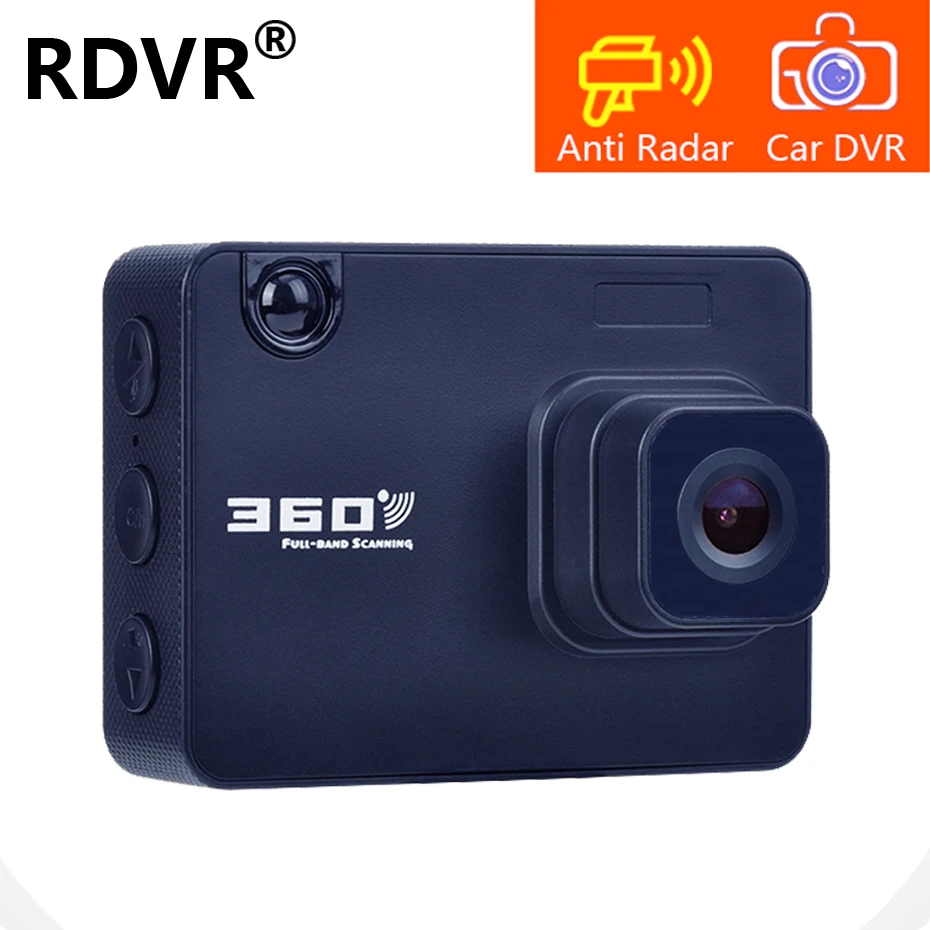 RDVR 2019 Смарт Радар детекторы HD Автомобильный видеорегистратор 2 в 1 Dashcam антирадар