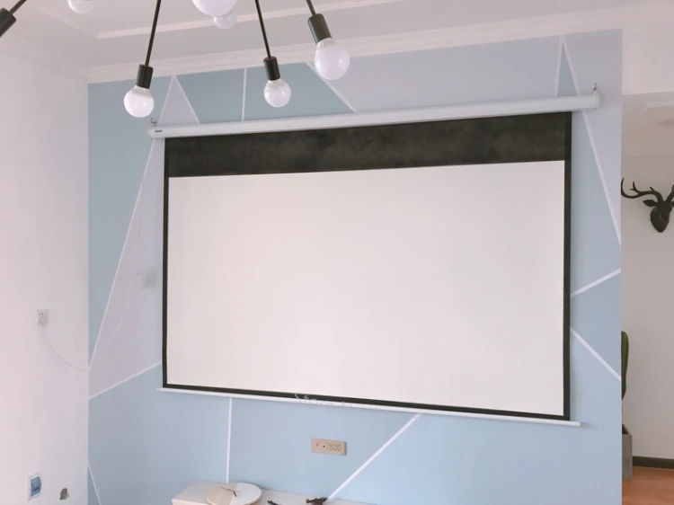 150inch Electric projection screen pic 17