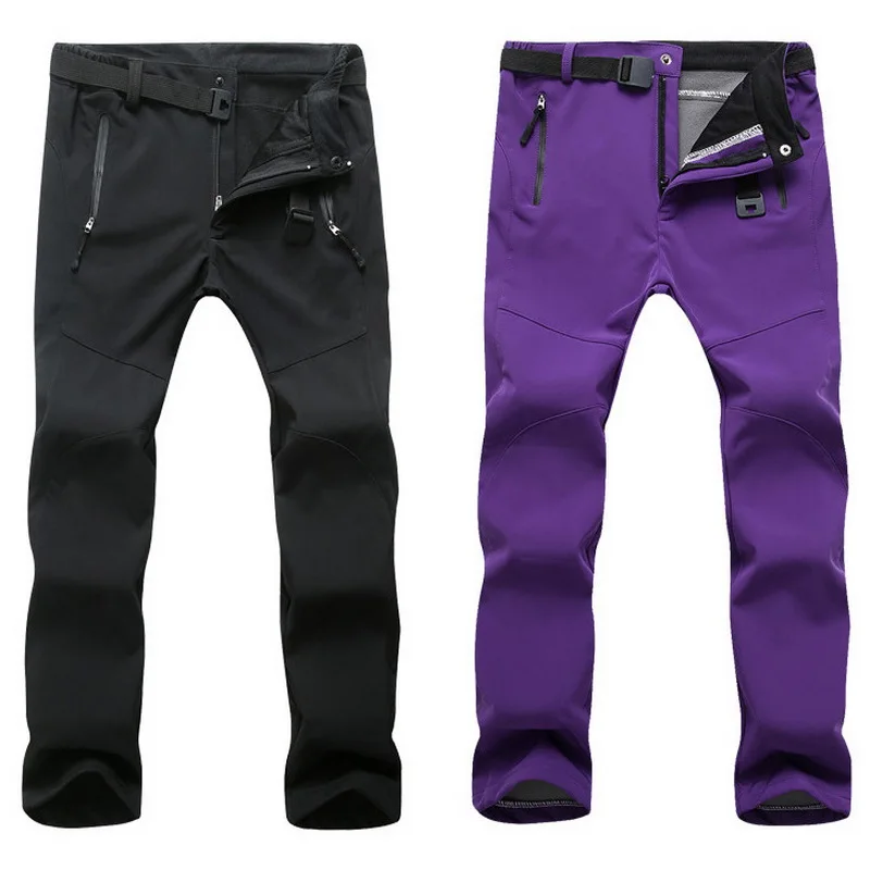 2017 женские уличные спортивные плотные брюки ветрозащитные треккинговые лыжные