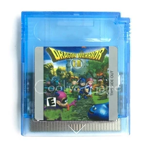 

Dragon Warrior I II for 16 Bit Handheld Color Console Region Free Video Game Cartridge Console Card