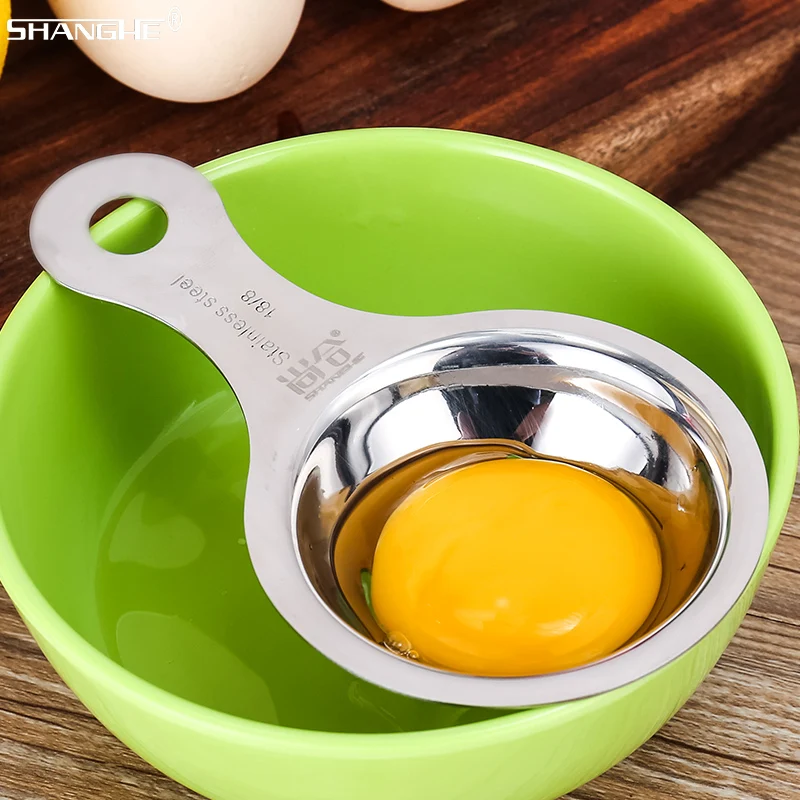 304 stainless steel Egg White Yolk Device Yolk Separator Practical