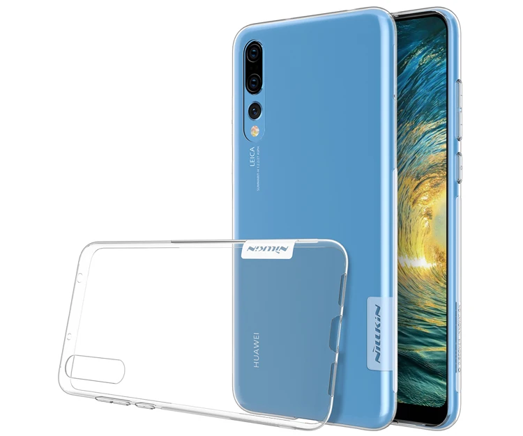 Huawei P20 Pro чехол Nillkin серия природы прозрачный мягкий TPU чехол для huawei P20 Pro Plus