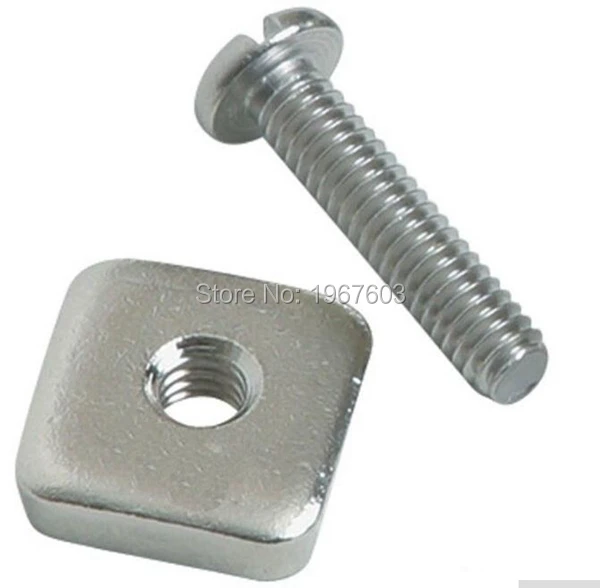Stainless steel Screw and Plate for Long Surf board Fin and Fin box FCS