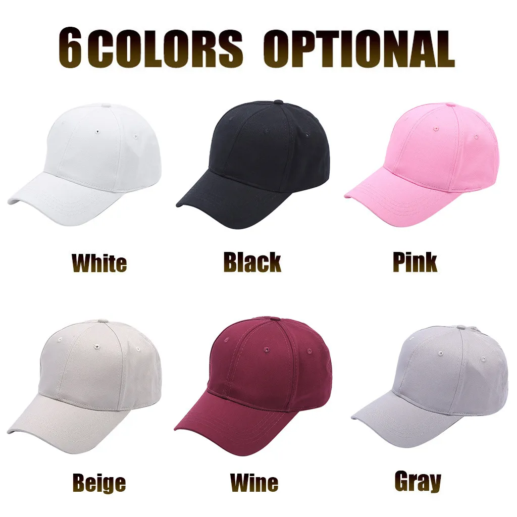 Cola de Caballo desordenado bollos camionero liso de béisbol de moda gorra de papá casuales sombreros gorras para hombre Baseball #20