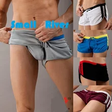 WJ новая мужская одежда мужские персонализированные модные сексуальные шорты домашний интерьер стрелка с низкой талией для мужчин G-cup String boxer шорты