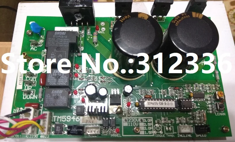 

Free Shipping TM5946 induction Motor Controller treadmill motherboard control circuit computer control board