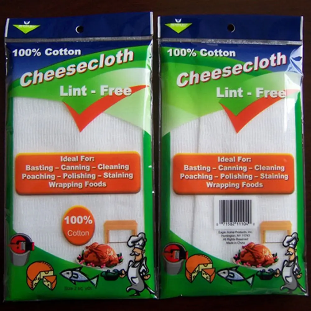 2 Yards Bleached Gauze Cheesecloth Fabric Cotton Cloth For Cheese Cloth Absorbent Gauze Cheese Baking & Pastry Tools
