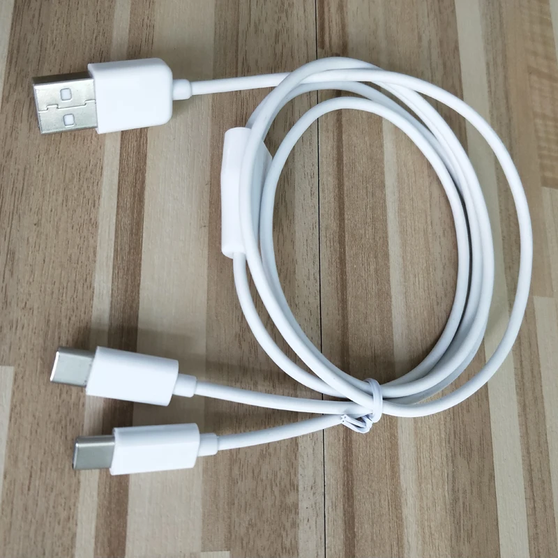 1 метр 3 фута 2 в USB type C зарядный кабель двойной usb c кабель|Кабели питания| |