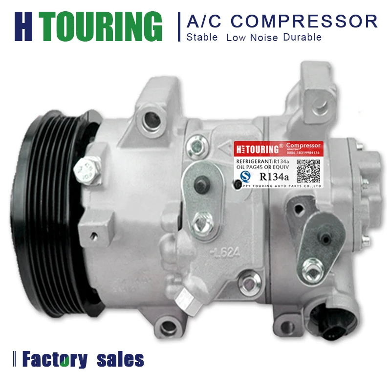 

6SEU14C Auto Car AC Compressor Cooling Pump for Toyota Corolla 2008 2009 447260-1493 447260-1494 447260-1495 447260-1496 158316