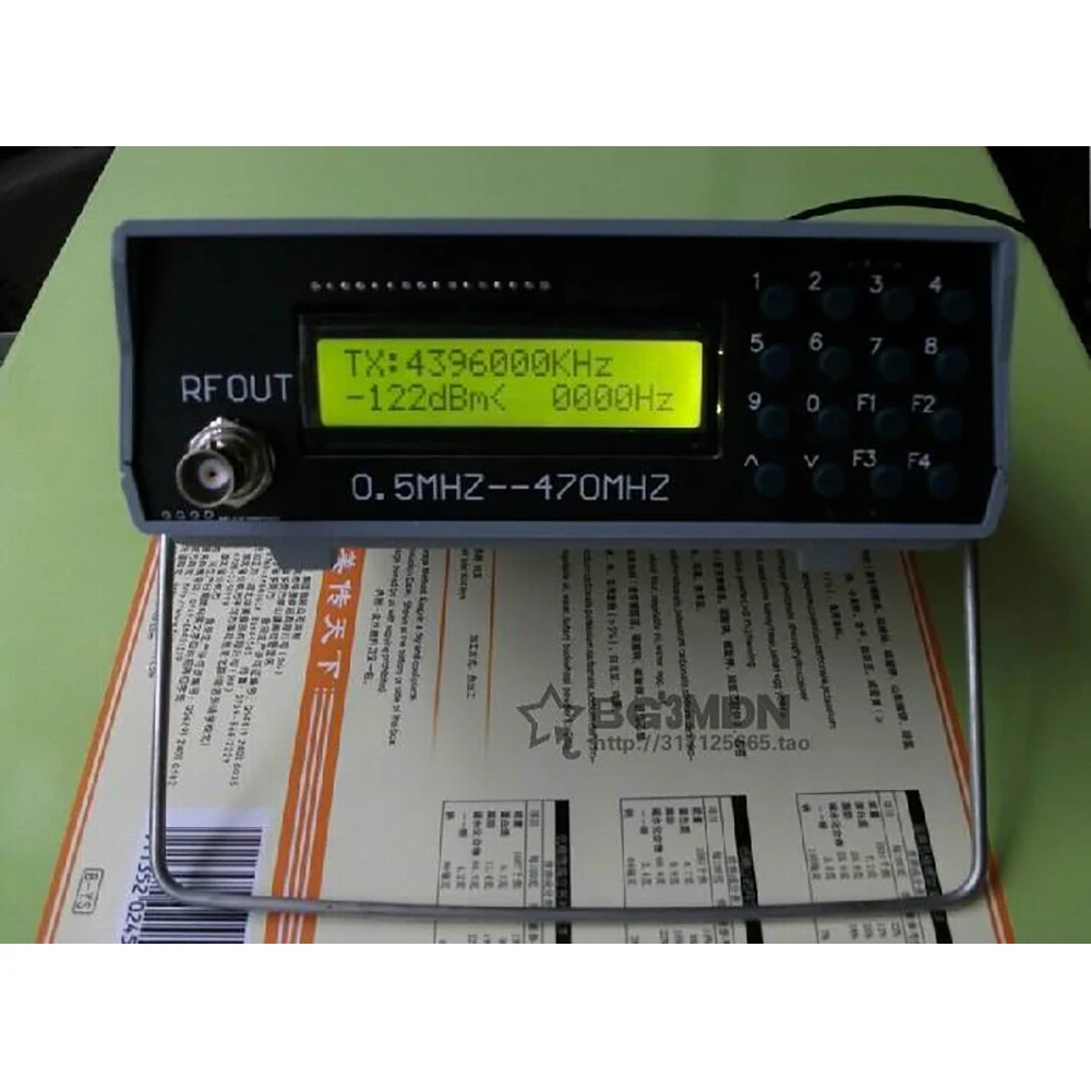 

1set Radio 0.5Mhz-470Mhz RF Signal Generator Meter Tester For FM Radio walkie-talkie debug