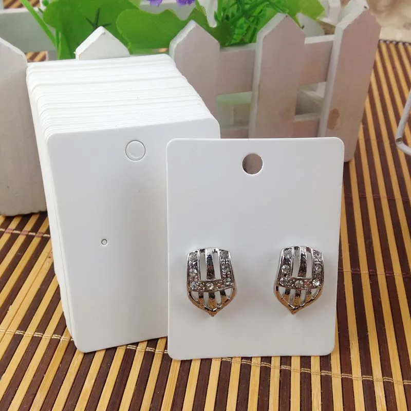 Buy wholesale earring card customize logo gold