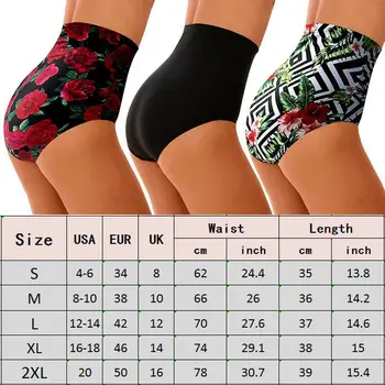 

Hirigin 2019 Summer Women High Waist Flower Bottoms Shorts Plus Size
