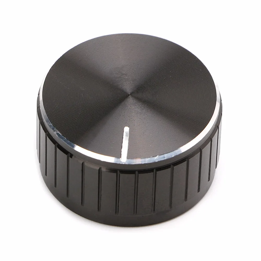 

32x17mm Volume Control Amplifier Knob Circular Shaft Potentiometer Knob Hole 6mm