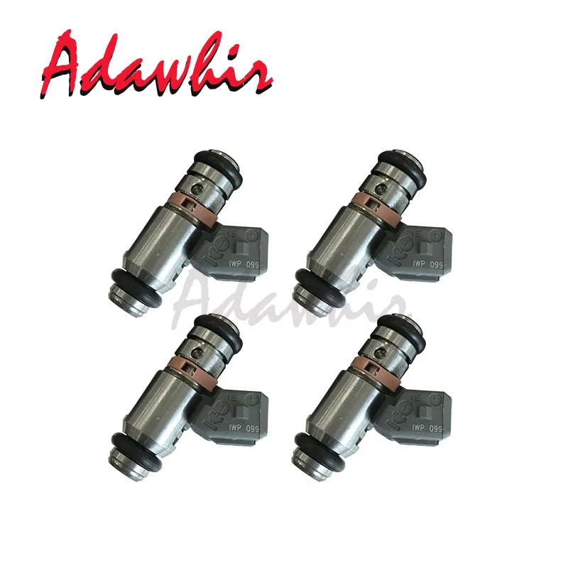 4 шт для Renault Clio Kangoo Thalia Twingo 1,2 Топливная форсунка iwp099 0280158168 805001388502 8200025248 81214 75112099 FI1033