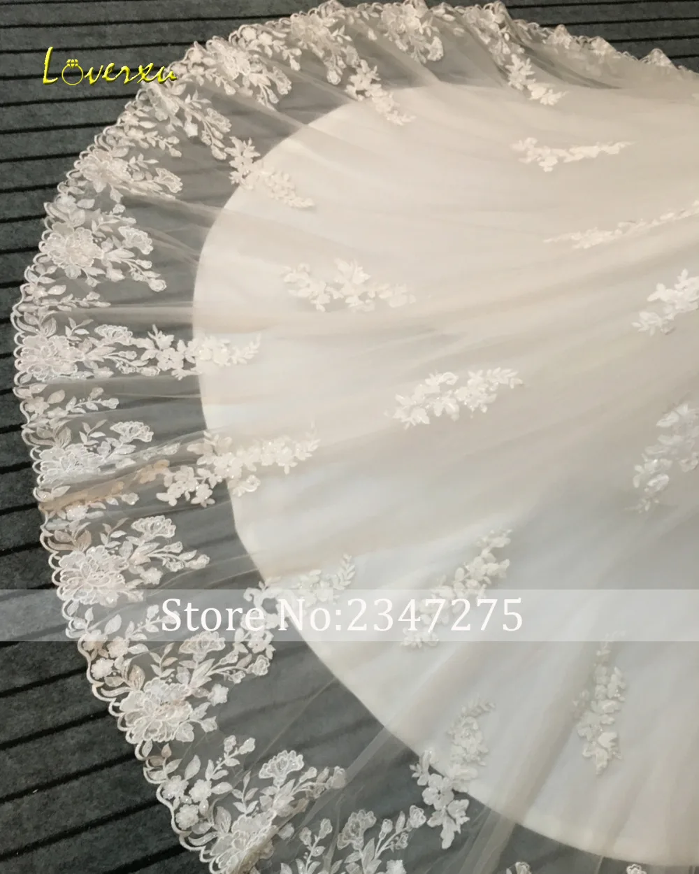 Loverxu Vestido De Noiva пикантное романтичное кружевное Русалка Свадебные платья Аппликации Бисер Часовня свадебное платье с длинным подолом плюс размеры