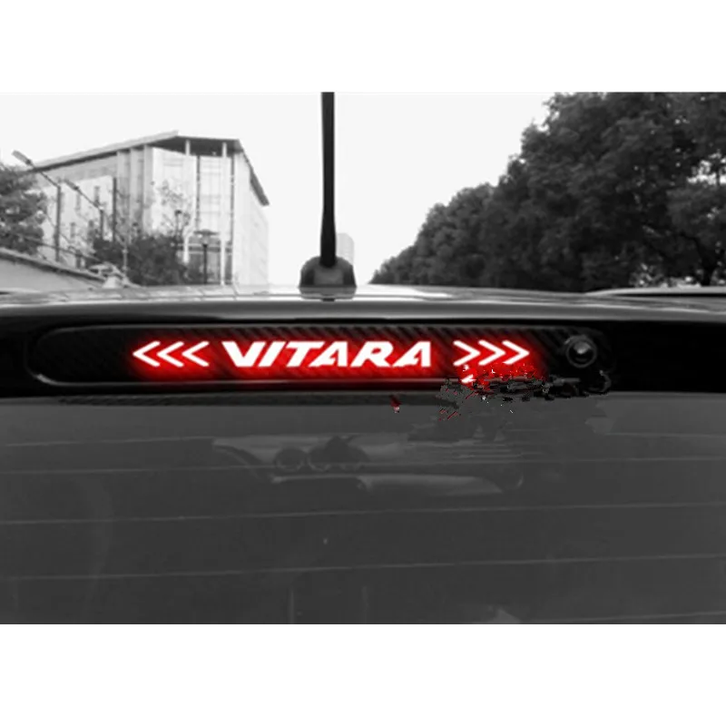 Наклейка из углеродного волокна для стоп светильник 1 шт. Suzuki vitara 2015 2016 2017|for