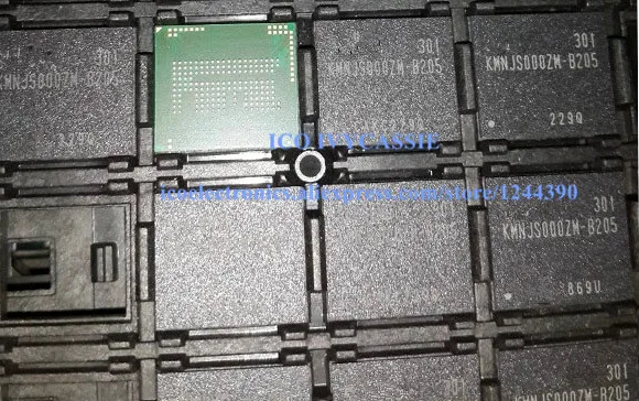 

KMNJS000ZM-B205 eMMC 32+4 EMCP NAND flash memory IC chip BGA162 Used 100% Tested Good