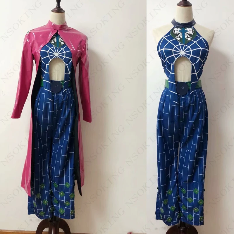 

Anime JoJo's Bizarre Adventure Cosplay Jolyne Cujoh Kujo Costume custom made