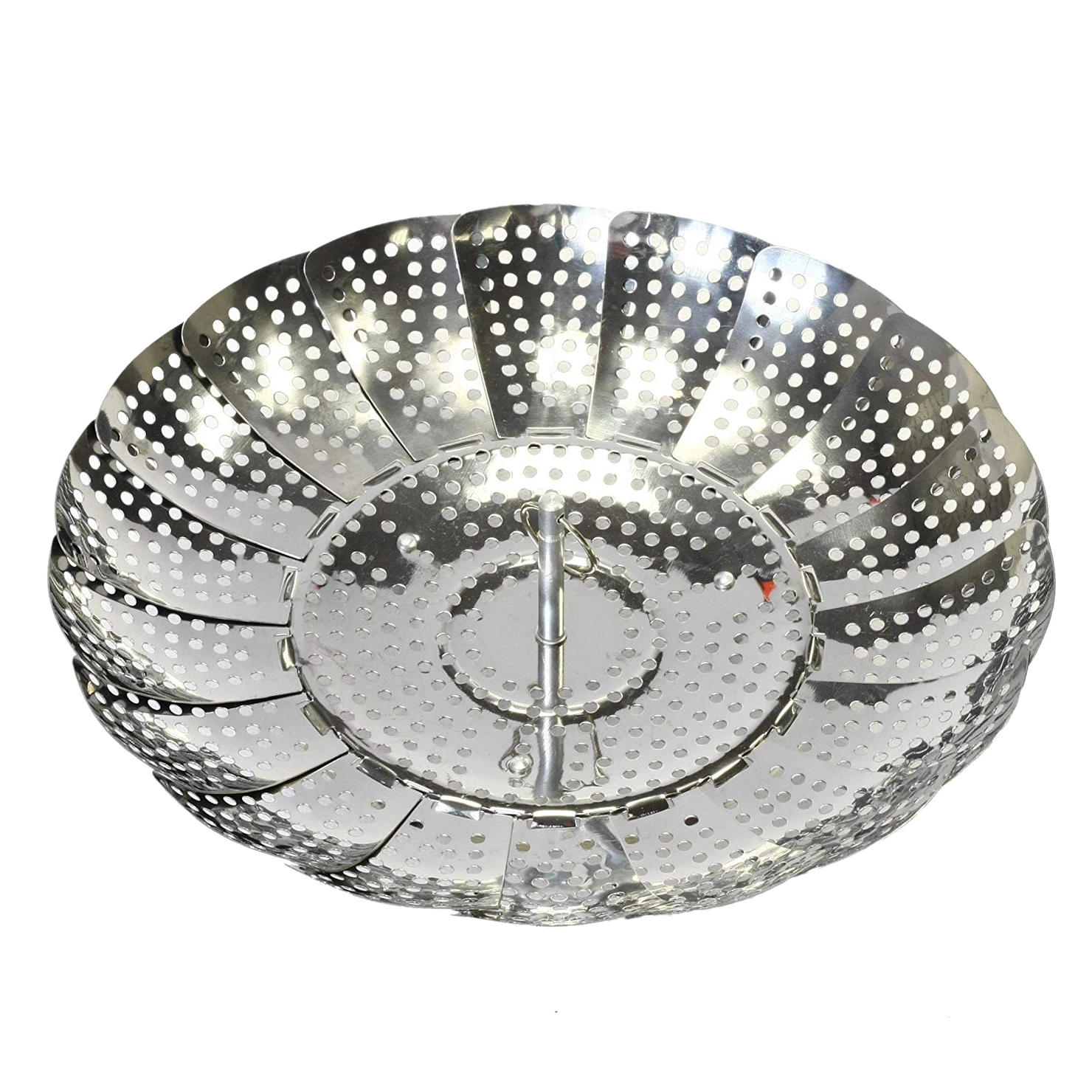 

Collapsible Steamer Basket - Fits Any Size Pot To Make Cooking Quick, Easy and Convenient-Vegetable Steaming Baskets Made