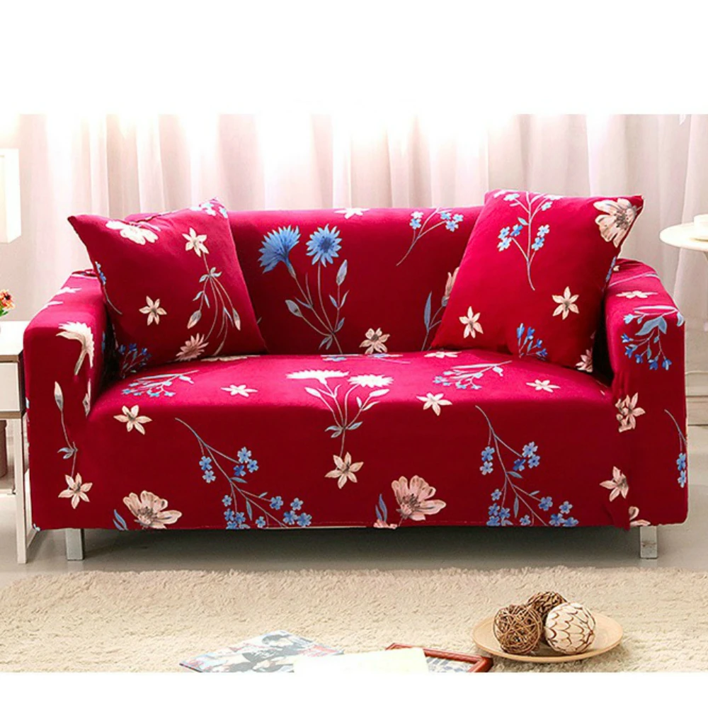 Эластичный чехол для дивана из полиэстера нескользящий канапе|stretch sofa cover|couch