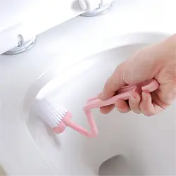 1 шт Ванная комната S/V Форма очиститель для туалета кисти ручной очистки ЩЕТОЧНЫЕ аксессуары инструменты для уборки дома