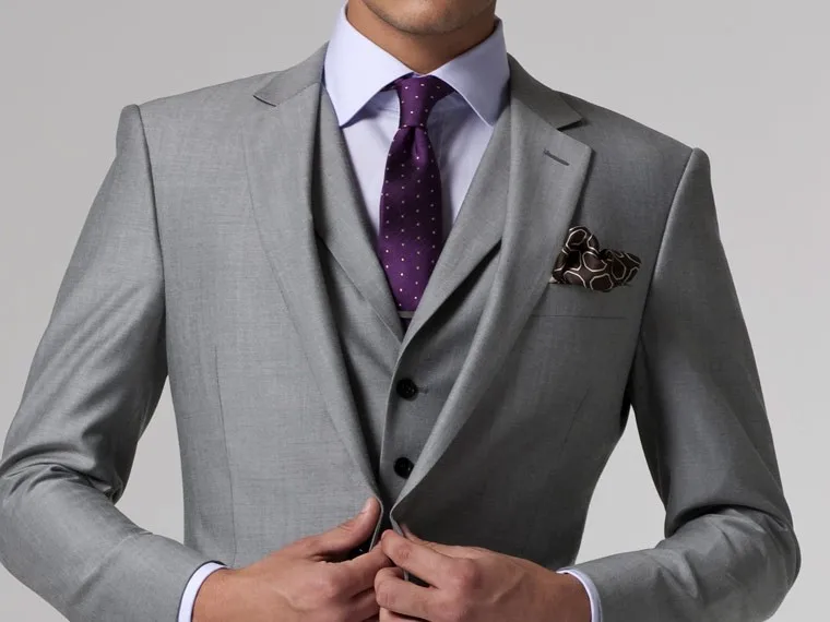 Popular 3 Piece Grey Suit-Buy Cheap 3 Piece Grey Suit lots from