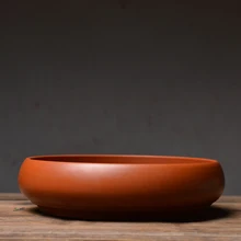 Винтажный стиль аутентичная фиолетовая глина yixing чай мыть дома мясистые цветочные горшки офисный чай церемония аксессуары аквариум пепельница