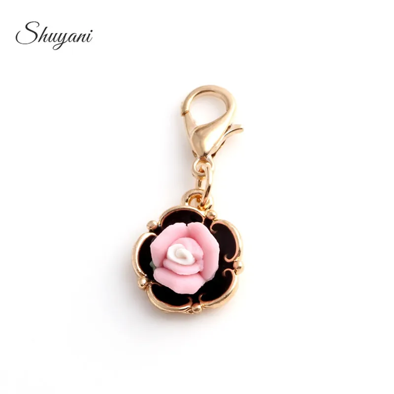 20pcs-lot-Newest-Gold-Enamel-Flower-Charms-Pendant-with-Lobster-Clasp-Charms-for-Floating-Locket-Jewelry