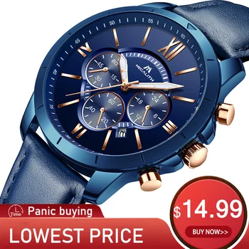 

Relogio Masculino MEGALITH Sport Chronograph Mens Watches Top Brand Luxury Full Steel Quartz Clock Waterproof Quartz Watche Mens