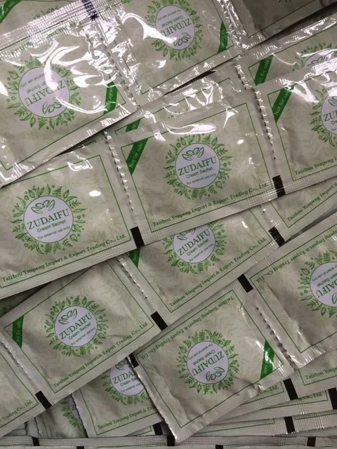 

20pcs/lot Original ZUDAIFU Psoriasis Dermatitis Eczema Pruritus Skin Problems Cream pouch same effect as tube