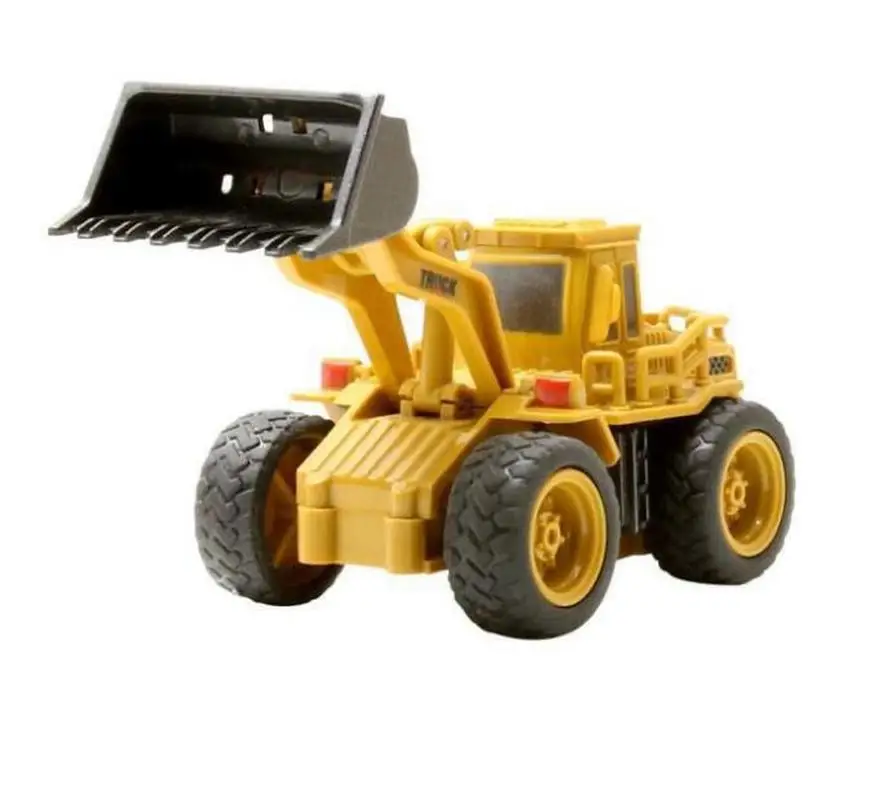 1:64 Remote Control Toys Mini Rc Constrction Truck Car Tractor Trattore Excavator Bulldozer Crane Toys Gift for Children