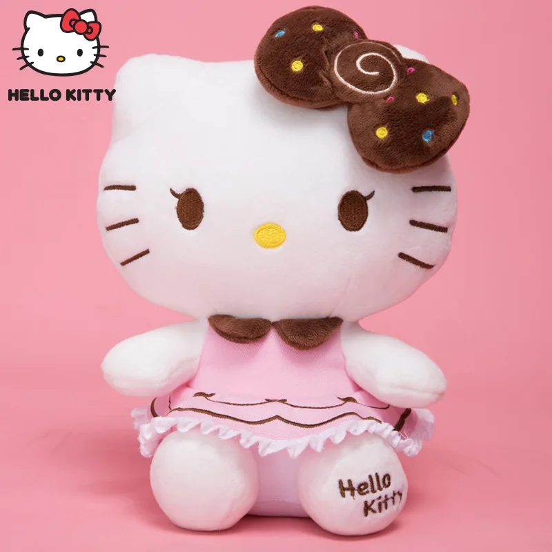 Плюшевая кукла Hello Kitty подарок на день рождения каваи мягкие игрушки животные для
