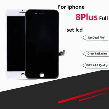 

10 Pcs LCD Disp;ay for iPhone 8 Plus (5.5 inch) - 3D Touch Complete Repair Kits -LCD Touch Digitizer Display Glass Replacement F