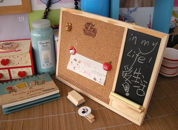 Wooden Framed Cork Pin Notice Memo Board 280mm 22mm For Office Home Wooden Framed Cork Pin Notice Memo Board 280mm 22mm For Office Home Kitchen